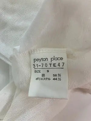 PEYTON PLACE/Tシャツ/カットソー/トップス/ホワイト/9