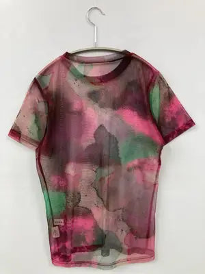 TINA:JOJUN/ティーナジョジュン/Tシャツ/カットソー/トップス/レッド/M