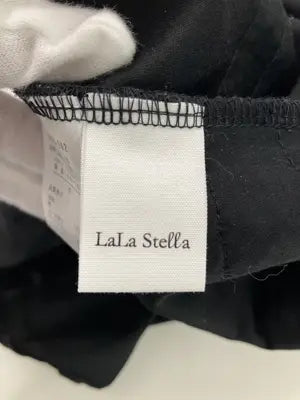 LaLa Stella/Tシャツ/カットソー/トップス/ブラック/M