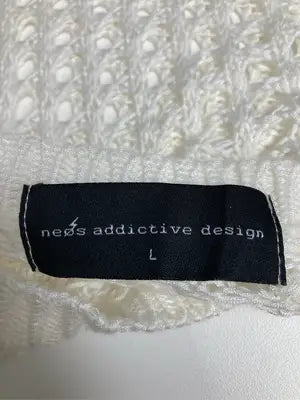 neos addictive design/ネオス/ニット/セーター/トップス/ホワイト/L