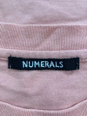 NUMERALS/Tシャツ/カットソー/トップス/ピンク/F