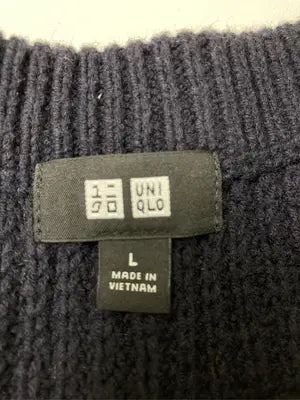 UNIQLO/ユニクロ/ベスト/トップス/ネイビー/L