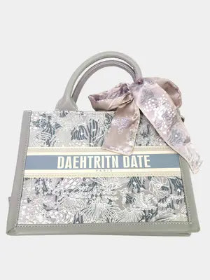 DAEHTRITN DATE/ハンドバッグ/バッグ/グレー