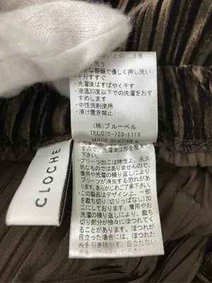 CLOCHE/クロシェ/その他パンツ/パンツ/ブラウン