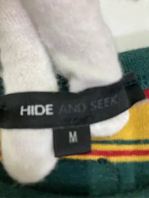 HIDE AND SEEK/Tシャツ/カットソー/トップス/イエロー/M