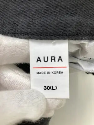 AURA/オーラ/デニムパンツ/パンツ/ブラック/30(L)