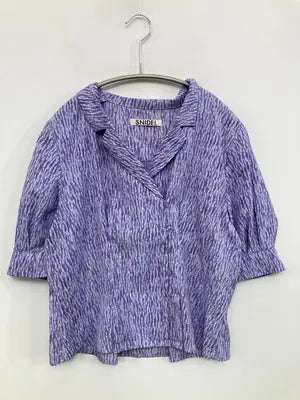 SNIDEL/スナイデル/シャツ/ブラウス/トップス/ブルー/ONE SIZE