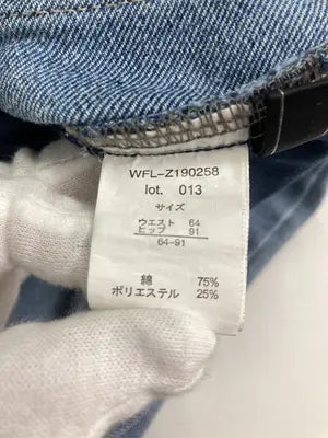 .WORKS/ドットワークス/デニムパンツ/パンツ/ブルー/ウエス卜 64 ヒップ 91