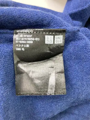 UNIQLO/ユニクロ/ニット/セーター/トップス/ブルー/XS
