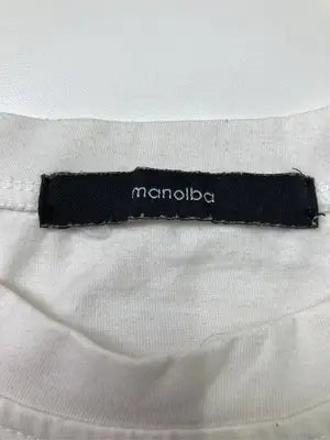 manolba/Tシャツ/カットソー/トップス/アイボリー