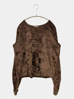 mily bilet/Tシャツ/カットソー/トップス/ブラウン/L