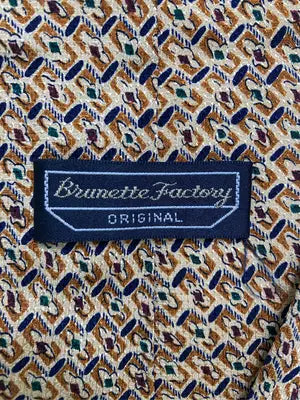 Brunette Factory/ネクタイ/ファッション雑貨/ブラウン