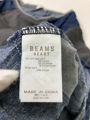 BEAMS HEART/ビームスハート/Tシャツ/カットソー/トップス/グレー