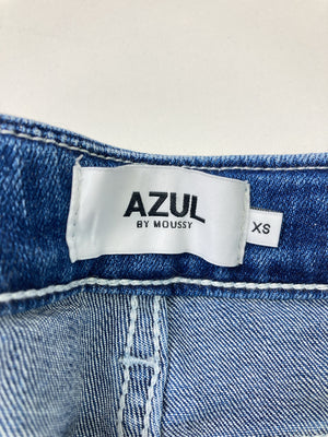 AZUL by MOUSSY/アズールバイマウジー/デニムパンツ/パンツ/ブルー/XS