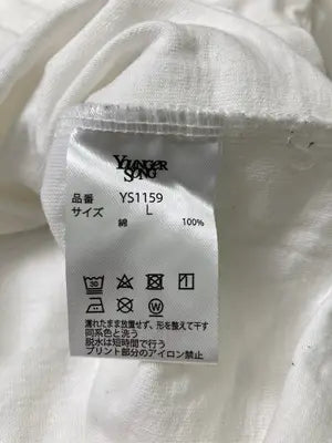 Younger Song/ヤンガーソング/Tシャツ/カットソー/トップス/ホワイト/L