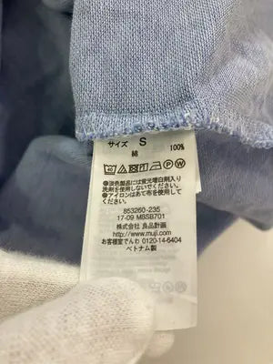 無印良品/ムジルシリョウヒン/ポロシャツ/トップス/スカイブルー/S