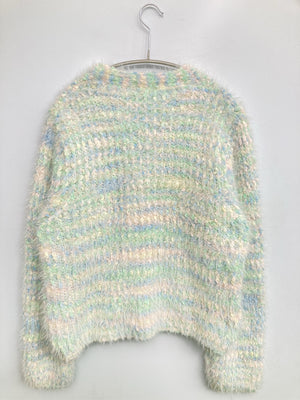 SOLLON./ソルロン/カーディガン/ボレロ/トップス/ライトグリーン/F