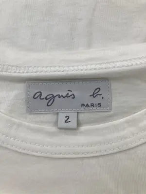 agnès b./アニエスベー/Tシャツ/カットソー/トップス/ホワイト/2