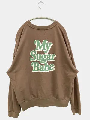 My Sugar Babe/マイシュガーベイブ/スウェット/トップス/ブラウン/L