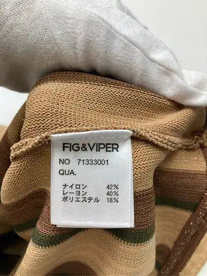 FIG&VIPER/フィグアンドヴァイパー/カーディガン/ボレロ/トップス/ブラウン