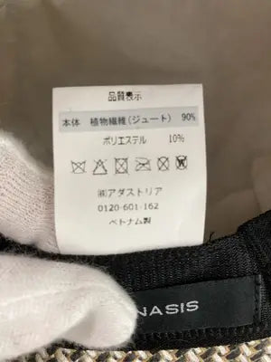 JEANASIS/ジーナシス/バケットハット/帽子/ブラウン