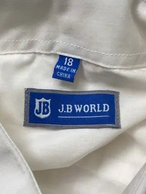 J.B WORLD/ビジネスシャツ/トップス/ホワイト/18
