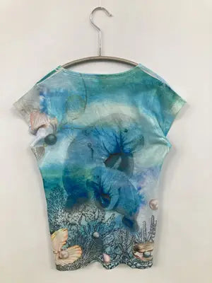 SUNSHiRT/Tシャツ/カットソー/トップス/スカイブルー/M