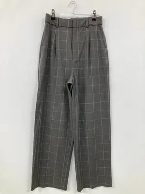 UNIQLO/ユニクロ/スラックス/パンツ/グレー/M