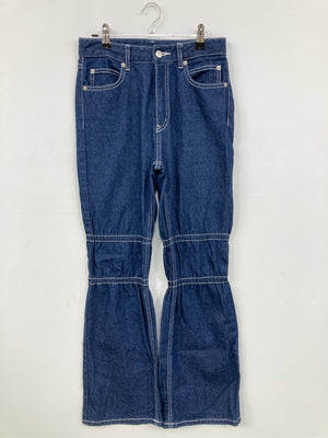 X-GIRL/エックスガール/デニムパンツ/パンツ/ブルー/1