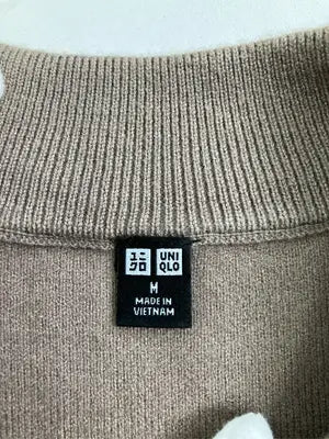 UNIQLO/ユニクロ/ワンピース/ワンピース/ドレス/ベージュ/M