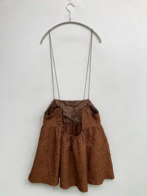 w closet/ダブルクローゼット/キャミソール/トップス/ブラウン/F