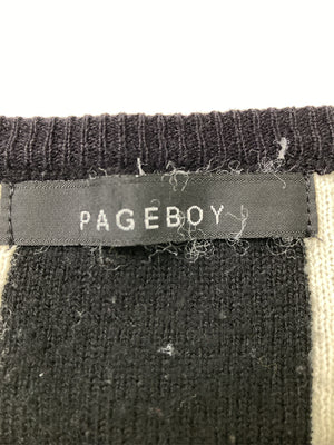 PAGEBOY/ペイジボーイ/ニット/セーター/トップス/ベージュ/F