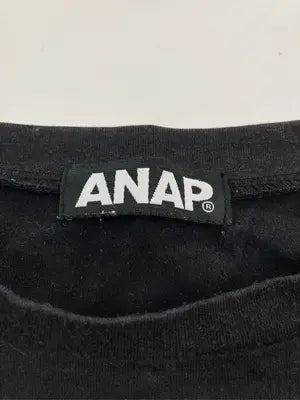 ANAP/アナップ/Tシャツ/カットソー/トップス/ブラック/F