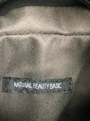 NATURAL BEAUTY BASIC/ナチュラルビューティーベーシック/ショルダーバッグ/バッグ/ブラック