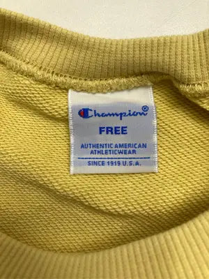 Champion/チャンピオン/スウェット/トップス/イエロー/FREE
