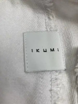 ikumi/デニムパンツ/パンツ/ホワイト