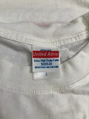 United Athle/ユナイテッドアスレ/Tシャツ/カットソー/トップス/ホワイト/L