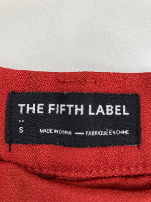 THE FIFTH LABEL/スラックス/パンツ/レッド/S