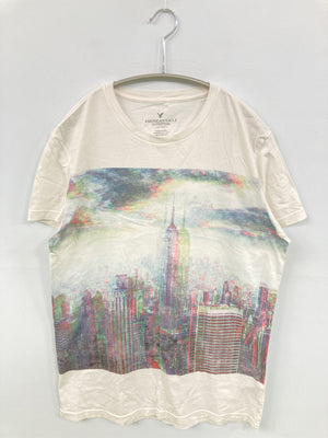 American Eagle Outfitters/アメリカンイーグルアウトフィッターズ/Tシャツ/カットソー/トップス/ホワイト/M
