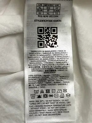 GUESS/ゲス/Tシャツ/カットソー/トップス/ホワイト/XL