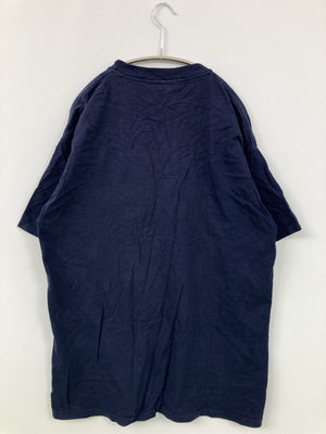 BASICSS/Tシャツ/カットソー/トップス/ネイビー/XL