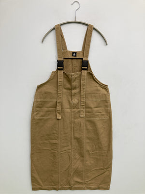 merlot/メルロー/ジャンパースカート/ワンピース/ドレス/ブラウン