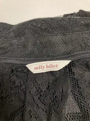 mily bilet/シャツ/ブラウス/トップス/ブラック/XL   バスト93～101  身長154～162