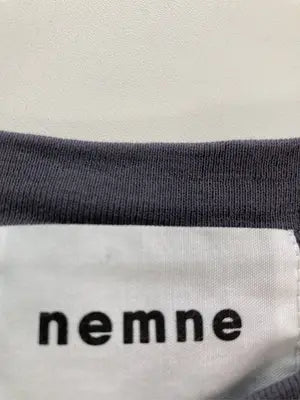 nemne/ネンネ/Tシャツ/カットソー/トップス/グレー/L