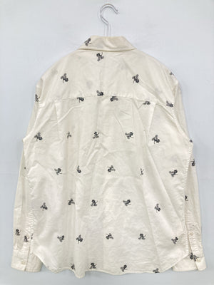 にゃー/シャツ/ブラウス/トップス/ホワイト/2