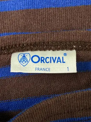 ORCIVAL/オーシバル/Tシャツ/カットソー/トップス/ブラウン/1