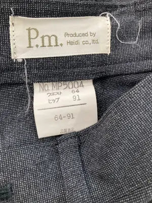 P.m./スラックス/パンツ/グレー/64-91
