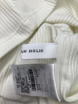AMERICAN HOLIC/アメリカンホリック/Tシャツ/カットソー/トップス/アイボリー/L