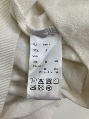 Tip Top/ティップトップ/Tシャツ/カットソー/トップス/アイボリー/F