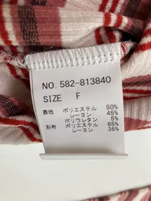 Ray Cassin/レイカズン/Tシャツ/カットソー/トップス/レッド/FREE